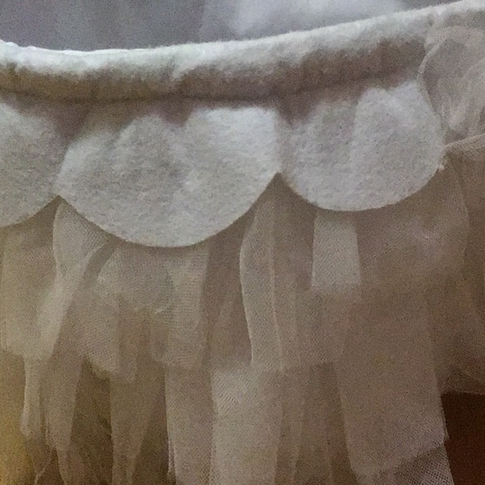 Pottery barn kids white treat bag